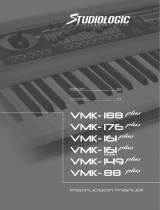 Studiologic VMK-176 Plus Manuale utente