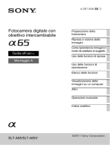 Sony SLT-A65L Istruzioni per l'uso