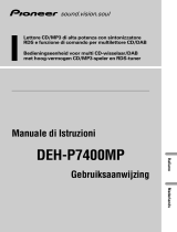Pioneer DEH-P7400MP Manuale utente