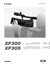 Canon XF305 Guida utente