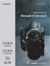 Canon LEGRIA HF M306 Manuale utente
