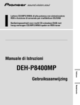 Pioneer DEH-P8400MP Manuale utente
