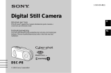 Sony Cyber SHOT DSC P8 Manuale del proprietario