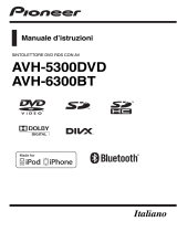 Pioneer AVH-5300DVD Manuale utente