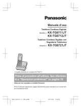 Panasonic KXTG6721JT Istruzioni per l'uso