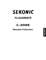 Sekonic L-308S-U FLASHMATE Light Meter Istruzioni per l'uso