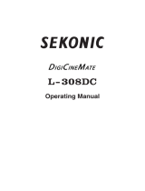 Sekonic L-308DC-U FLASHMATE Light Meter Istruzioni per l'uso