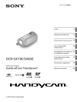 Sony DCR-SX73E Istruzioni per l'uso