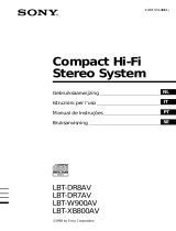 Sony lbt xb 800 av Manuale del proprietario