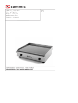 Sammic Vitro-grill PV-650 Manuale utente