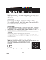 AKG K 181 DJ Manuale del proprietario