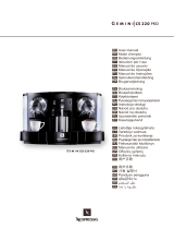 Nespresso Gemini CS220 Pro Manuale del proprietario