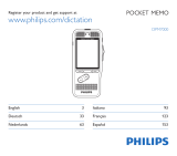 Philips POCKET MEMO DPM7700 Manuale del proprietario