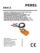 Perel ABA12 - BATTERY ANALYSER Manuale utente