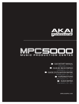 Akai Professional MPC5000 Manuale del proprietario