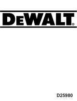 DeWalt D25980 Manuale del proprietario