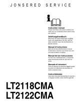 Jonsered LT 2122 CMA Manuale del proprietario