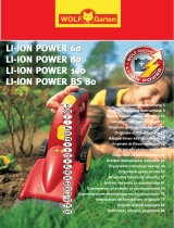 WOLF-Garten Li-Ion Power 100 Manuale del proprietario