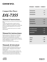 ONKYO DX-7355 Manuale del proprietario