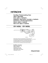 Hitachi CR 18DSL Manuale del proprietario