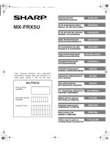 Sharp MXFRX5U Istruzioni per l'uso
