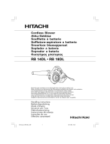 Hitachi RB18DL Manuale del proprietario