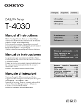 ONKYO T-4030 Manuale del proprietario