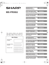 Sharp MXFRX6U Istruzioni per l'uso