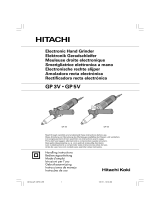 Hitachi GP 5V Manuale del proprietario