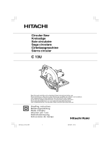 Hitachi C 13 U Manuale del proprietario