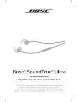 Bose SoundTrue® Ultra in-ear headphones – Samsung and Android™ devices Guida Rapida