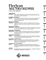Eizo FLEXSCAN M1700 Manuale utente