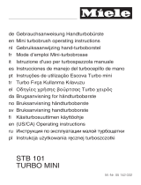 Miele STB 101 TURBO MINI Manuale del proprietario
