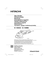 Hitachi g 13 sb 3 lb Manuale del proprietario