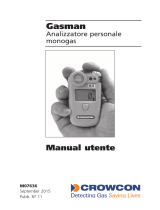 Crowcon Gasman Manuale utente