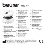 Beurer MG 17 Spa Manuale utente