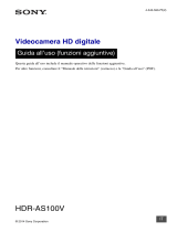 Sony HDR-AS100V Istruzioni per l'uso