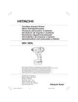 Hitachi WH 10 DL Manuale del proprietario