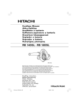 Hitachi RB 14DSL Manuale del proprietario