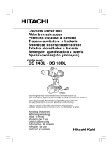 Hitachi DS 14DL Manuale del proprietario