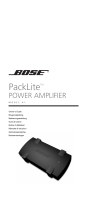 Bose Professional ENSEMBLE DEXTENSION DES BASSES PACKLITE Manuale del proprietario