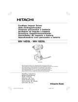 Hitachi WH 14DSL Manuale utente