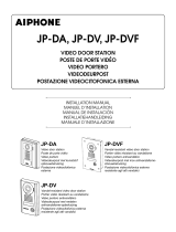 Aiphone JP-DVF Guida d'installazione
