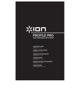 ION Audio ION PROFILE PRO Manuale del proprietario