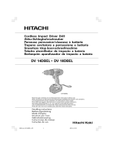 Hitachi DV 18DBEL Manuale del proprietario