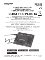 GRAUPNER ULTRA TRIO PLUS 16 Manuale del proprietario
