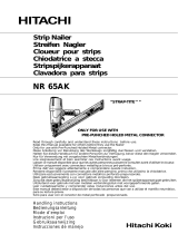 Hitachi NR 65AK Manuale del proprietario