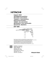 Hitachi DV 18V Manuale del proprietario