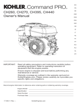 Kohler CH 270 Manuale del proprietario