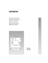 Siemens TK 65... Manuale del proprietario